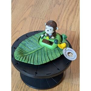 Solar Powered Dancing Bobble Head Toy - Cute Nodding Monkey - Soap Dish